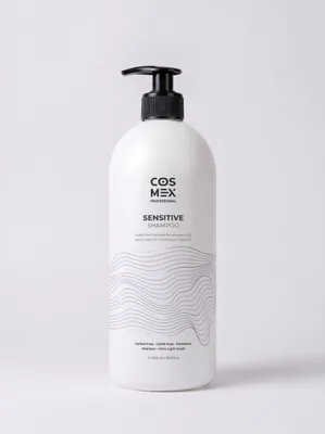 Cosmex Sensitive шампунь бессульфатный для чувствительной кожи головы 1000 мл